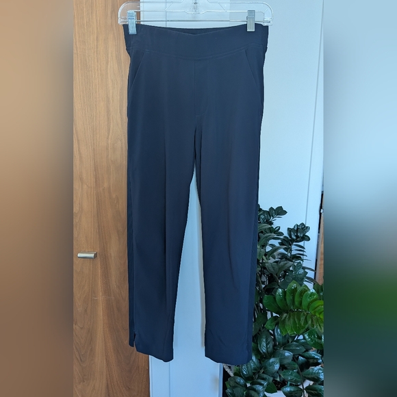 Athleta Brooklyn Ankle Pants Navy - Picture 3 of 6